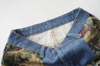 Omirad Camo Patch Denim Jorts