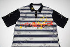 Omirad Vintage Stripe Polo Tee