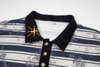 Omirad Vintage Stripe Polo Tee