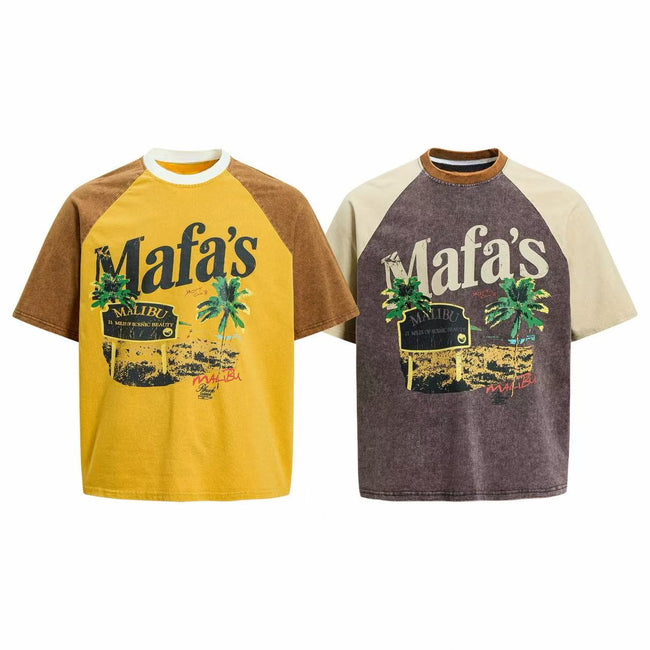 Omirad Malibu Washed Raglan Tee Hover Image