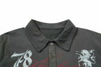 Omirad Vintage Graphic Polo Tee