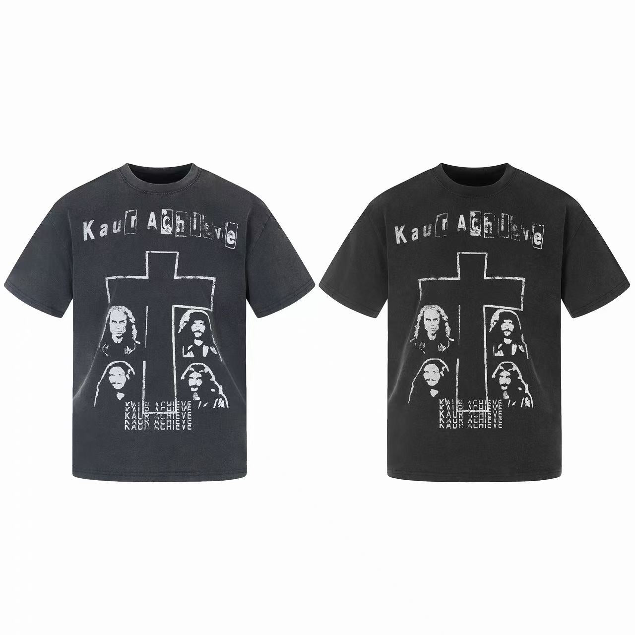 Omirad Vintage Cross Graphic Tee