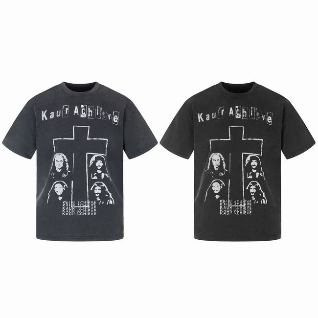 Omirad Vintage Cross Graphic Tee Hover Image