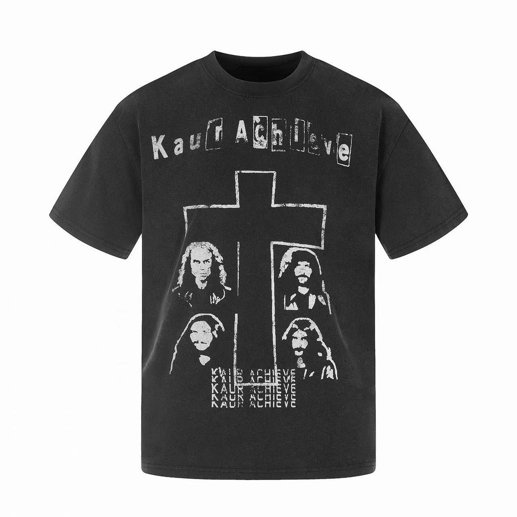 Omirad Vintage Cross Graphic Tee