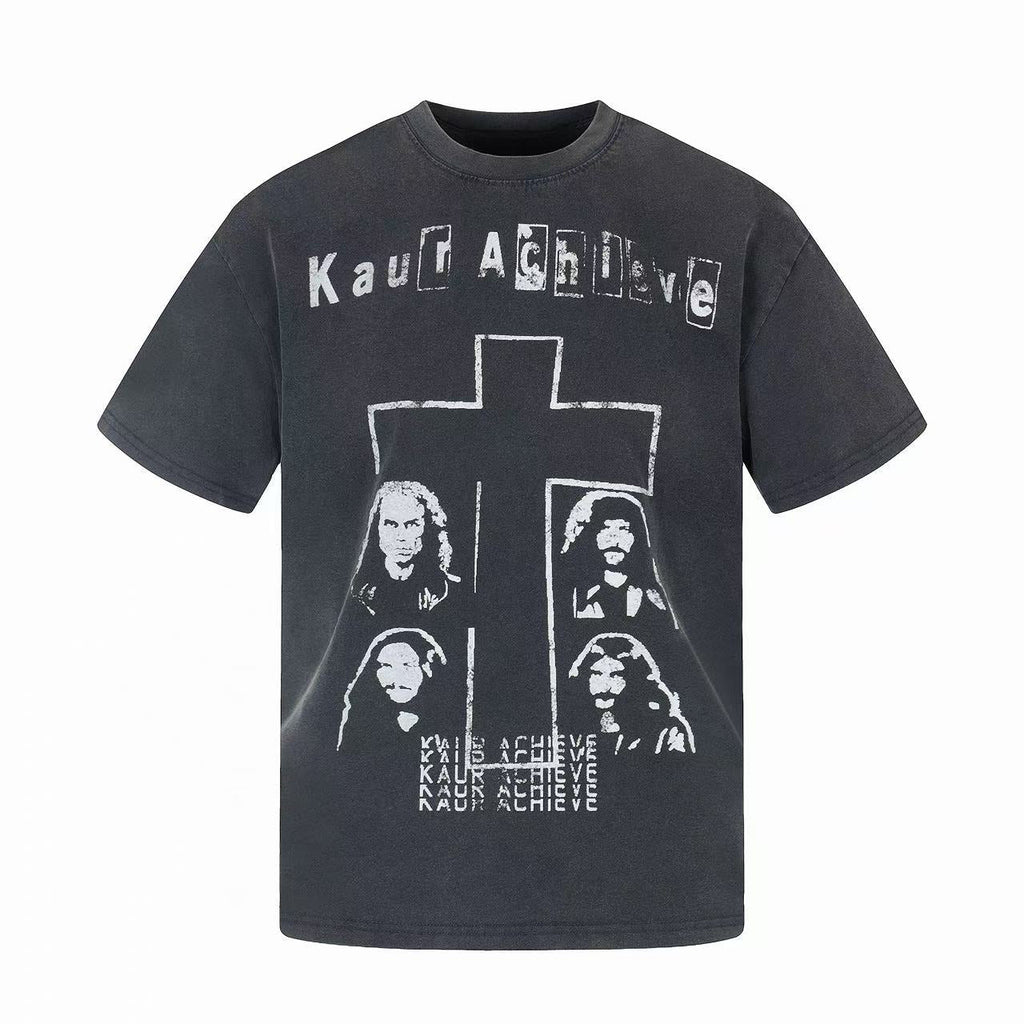Omirad Vintage Cross Graphic Tee