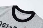 Omirad Melancholy Graphic Ringer Tee