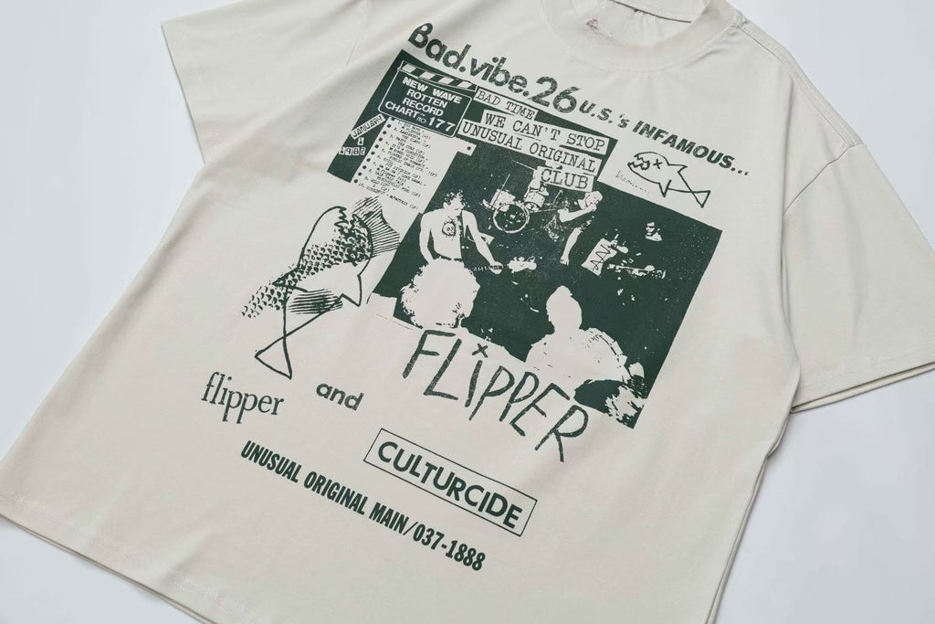 Omirad Vintage Punk Graphic Tee