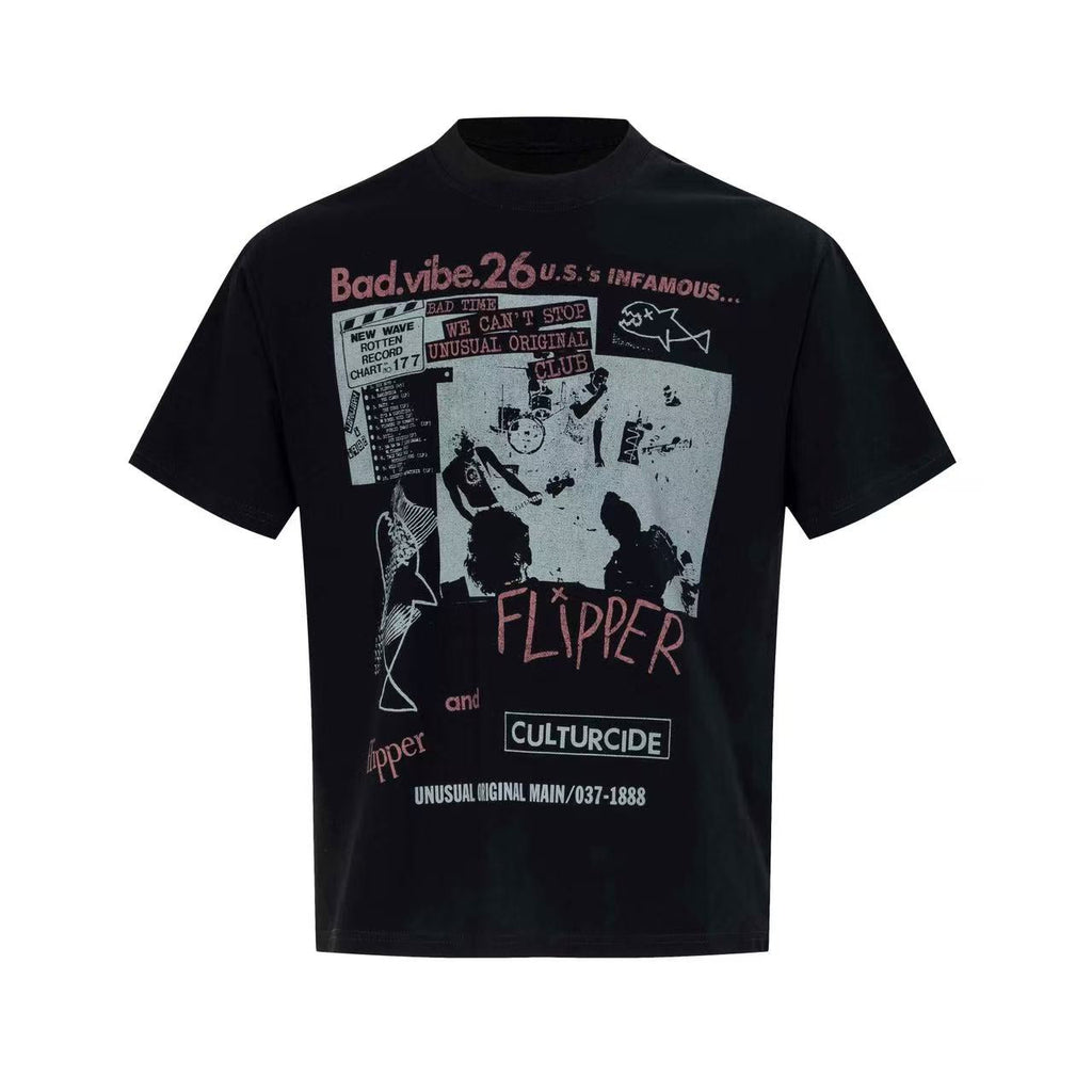 Omirad Vintage Punk Graphic Tee