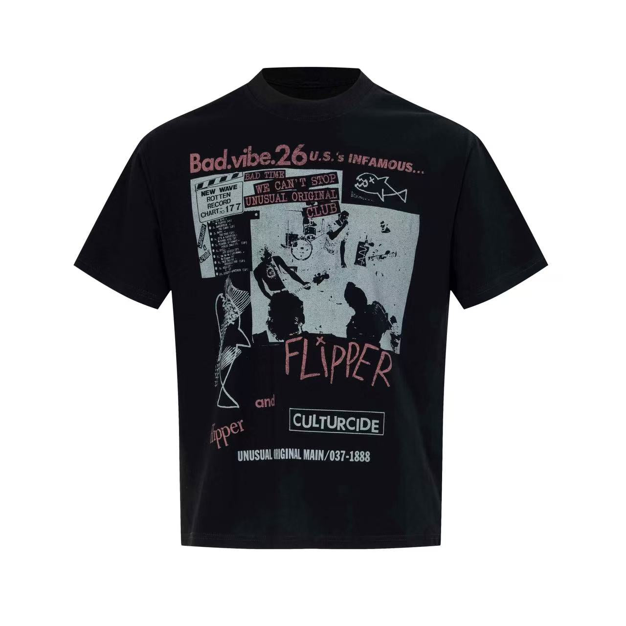 Omirad Vintage Punk Graphic Tee