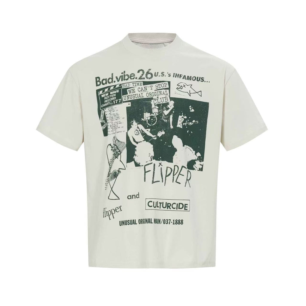 Omirad Vintage Punk Graphic Tee
