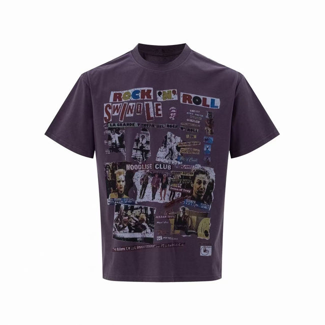 Omirad Rock Collage Graphic Tee Main Image
