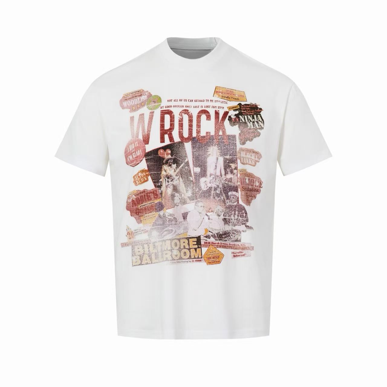 Omirad Vintage Rock Collage Tee