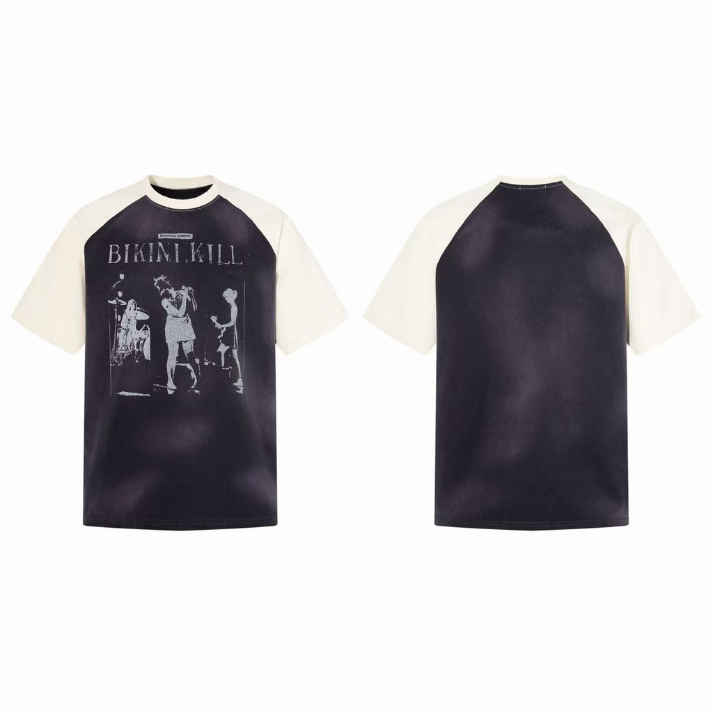 Omirad Vintage Raglan Band Tee
