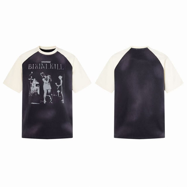 Omirad Vintage Raglan Band Tee Hover Image