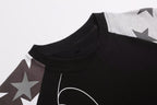 Omirad Star Sleeve Script Tee