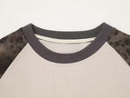 Omirad Leopard Raglan Long Sleeve Tee