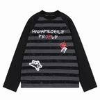 Omirad High Profile Striped Long Sleeve Tee
