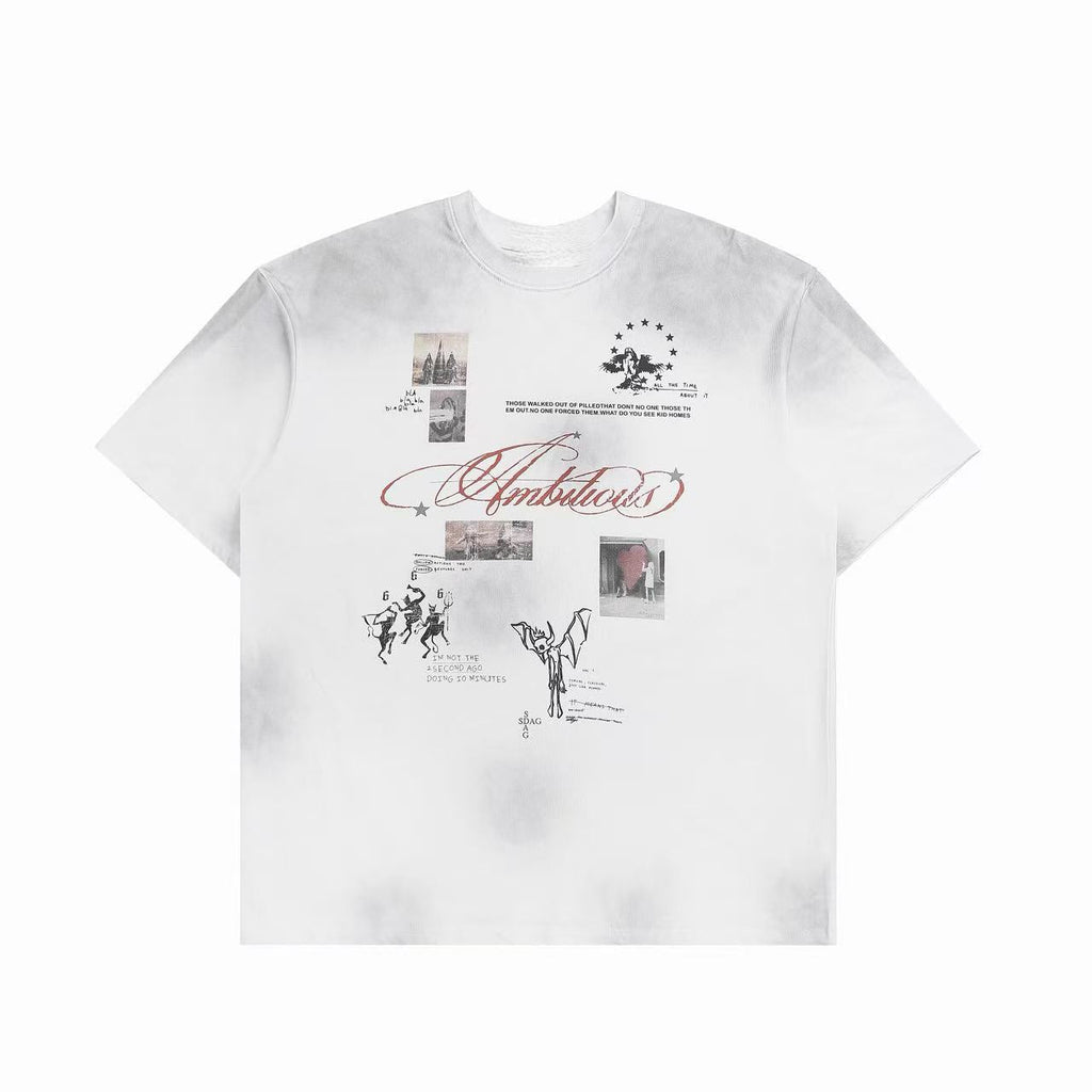 Omirad Vintage Collage Graphic T-Shirt