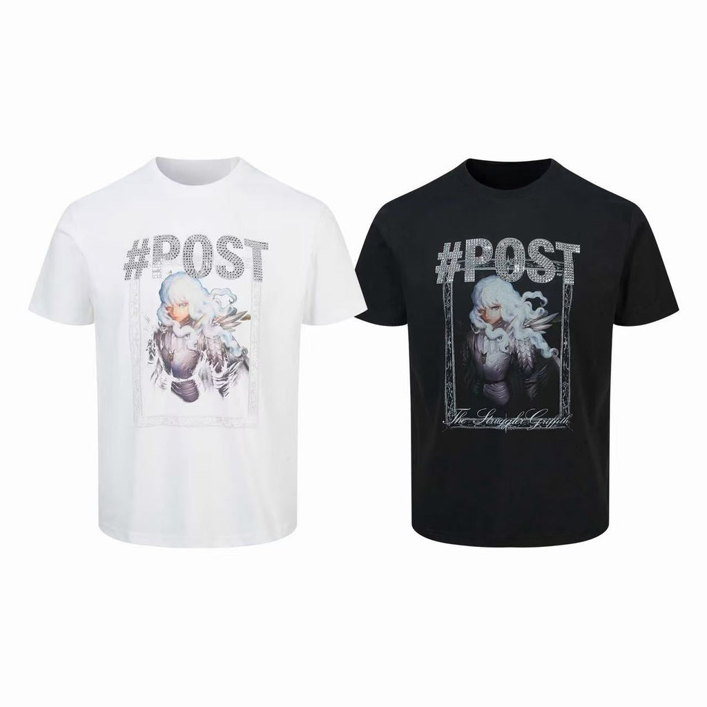 Omirad Graphic Angel Print T-Shirt