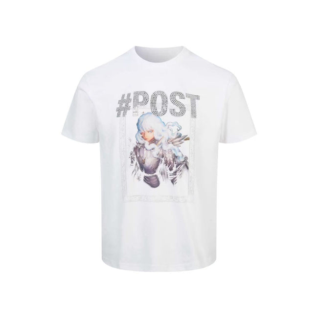 Omirad Graphic Angel Print T-Shirt Main Image