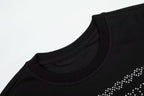 Omirad Rhinestone Horse Graphic T-Shirt