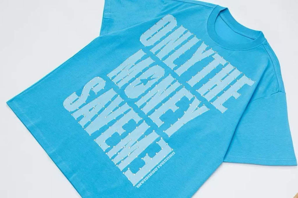 Omirad "Only The Money Save Me" Graphic T-Shirt