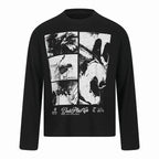 Omirad Vintage Photo Graphic Long Sleeve Tee