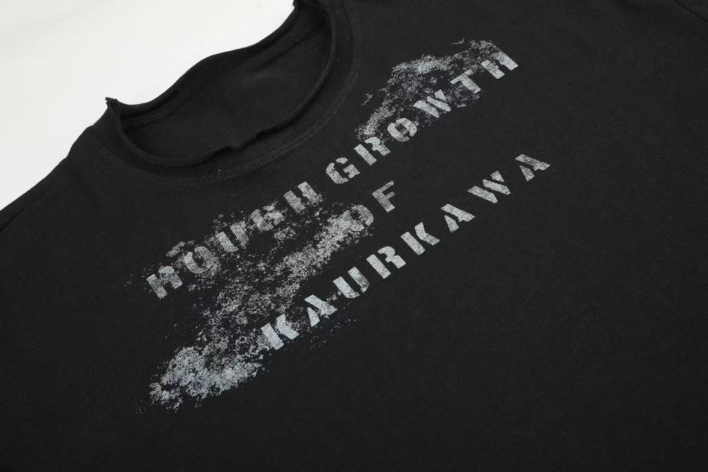 Omirad Washed Graphic Long Sleeve Tee