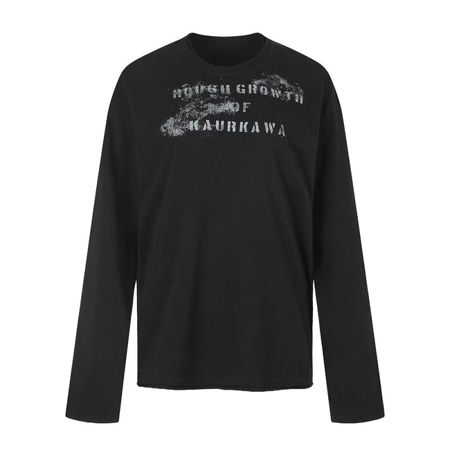 Omirad Washed Graphic Long Sleeve Tee Hover Image
