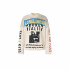 Omirad Waffle Graphic Long Sleeve