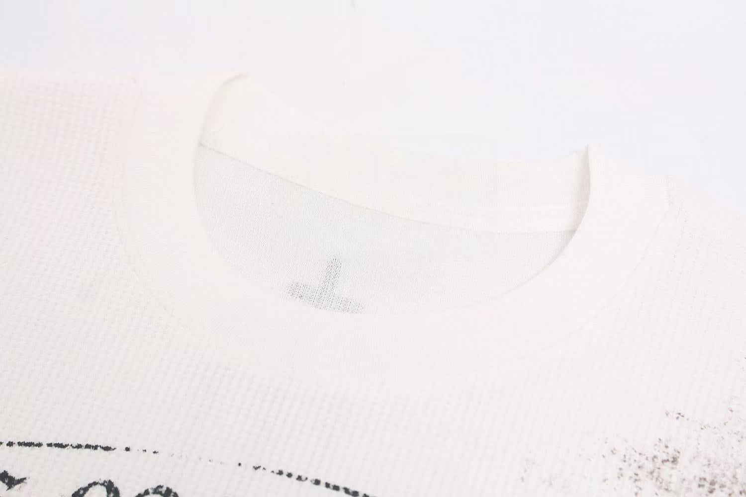 Omirad Vintage Angel Waffle Long Sleeve