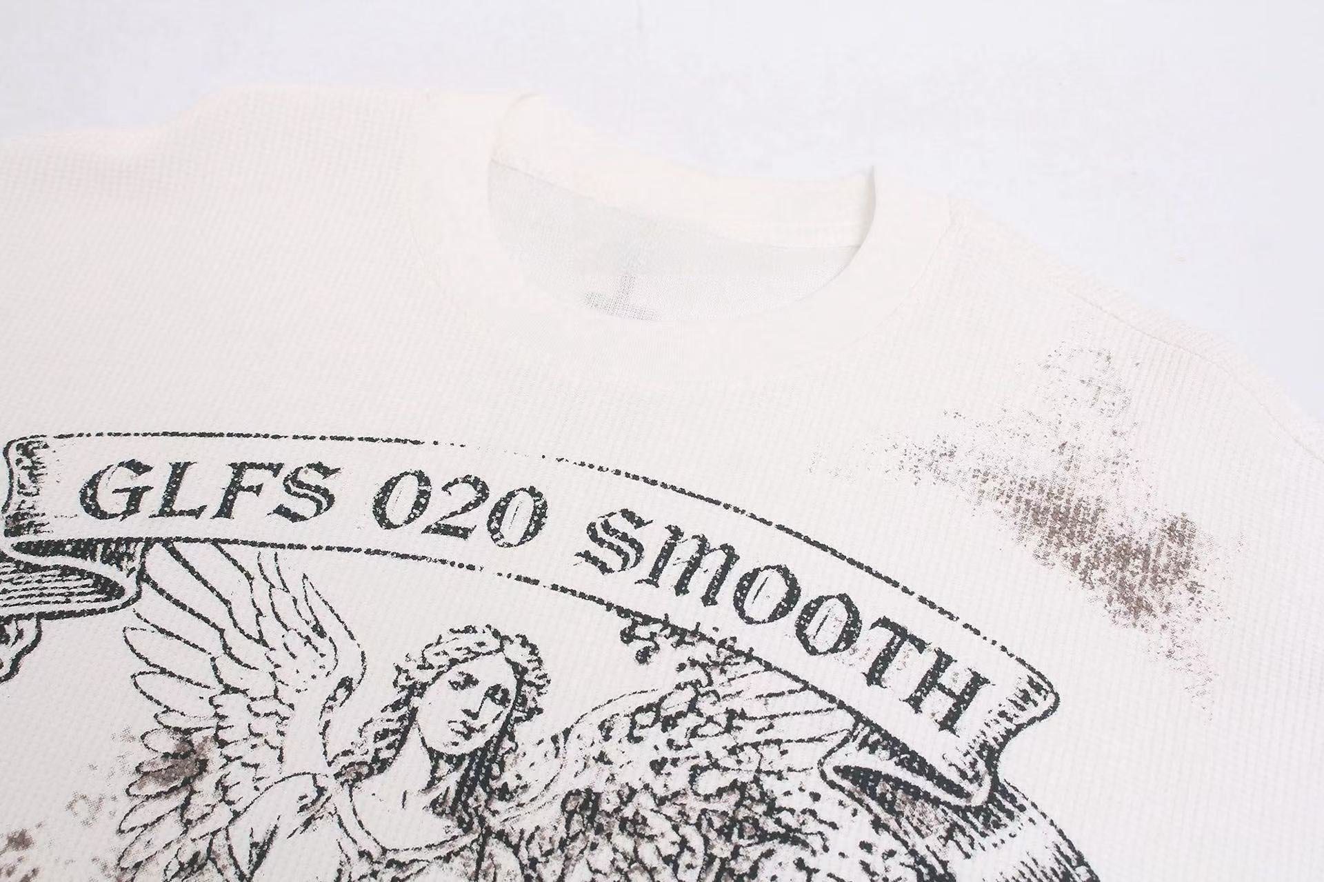 Omirad Vintage Angel Waffle Long Sleeve