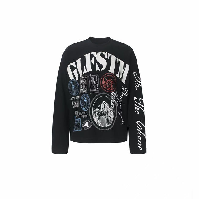 Omirad Vintage New York Waffle Long Sleeve Main Image