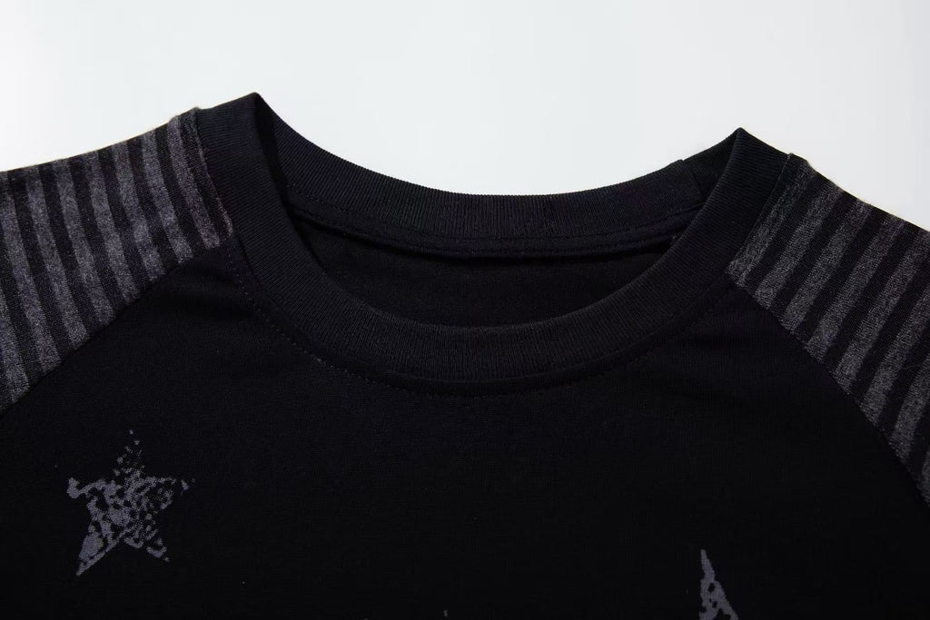 Omirad Star Graphic Raglan Long Sleeve