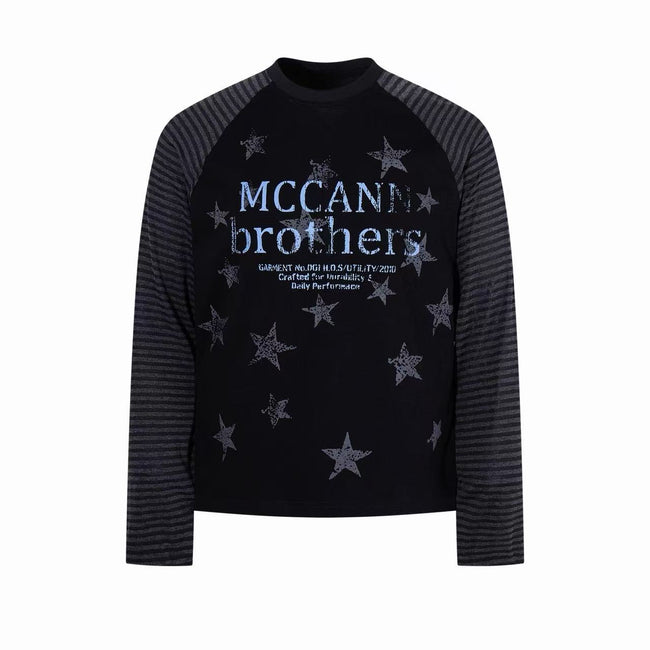 Omirad Star Graphic Raglan Long Sleeve Main Image