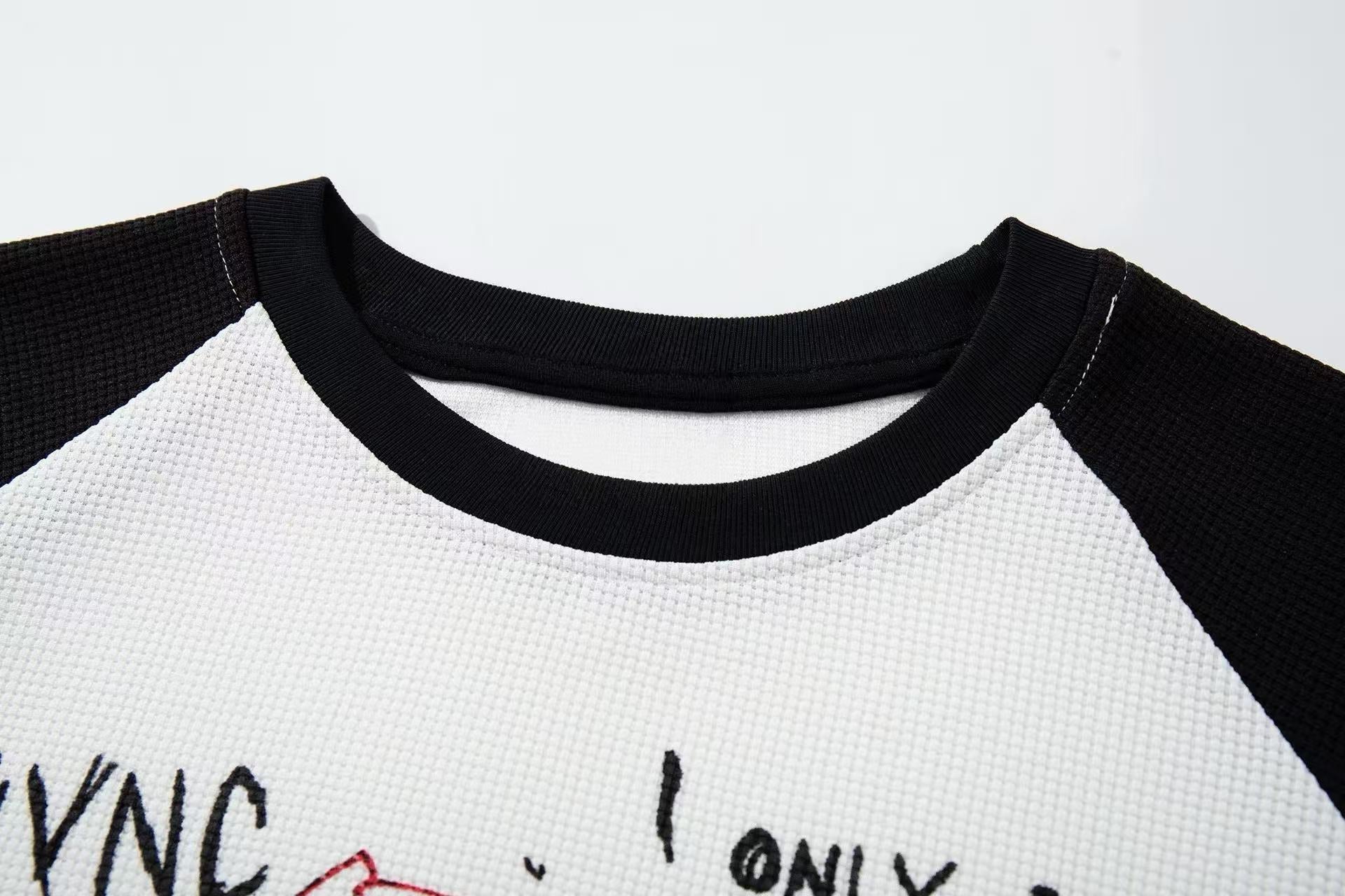 Omirad Vintage Street Graphic Raglan Long Sleeve