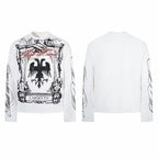Omirad Gothic Crest Graphic Long Sleeve