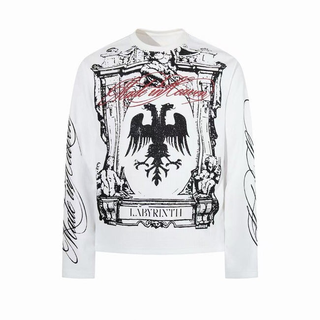 Omirad Gothic Crest Graphic Long Sleeve Main Image