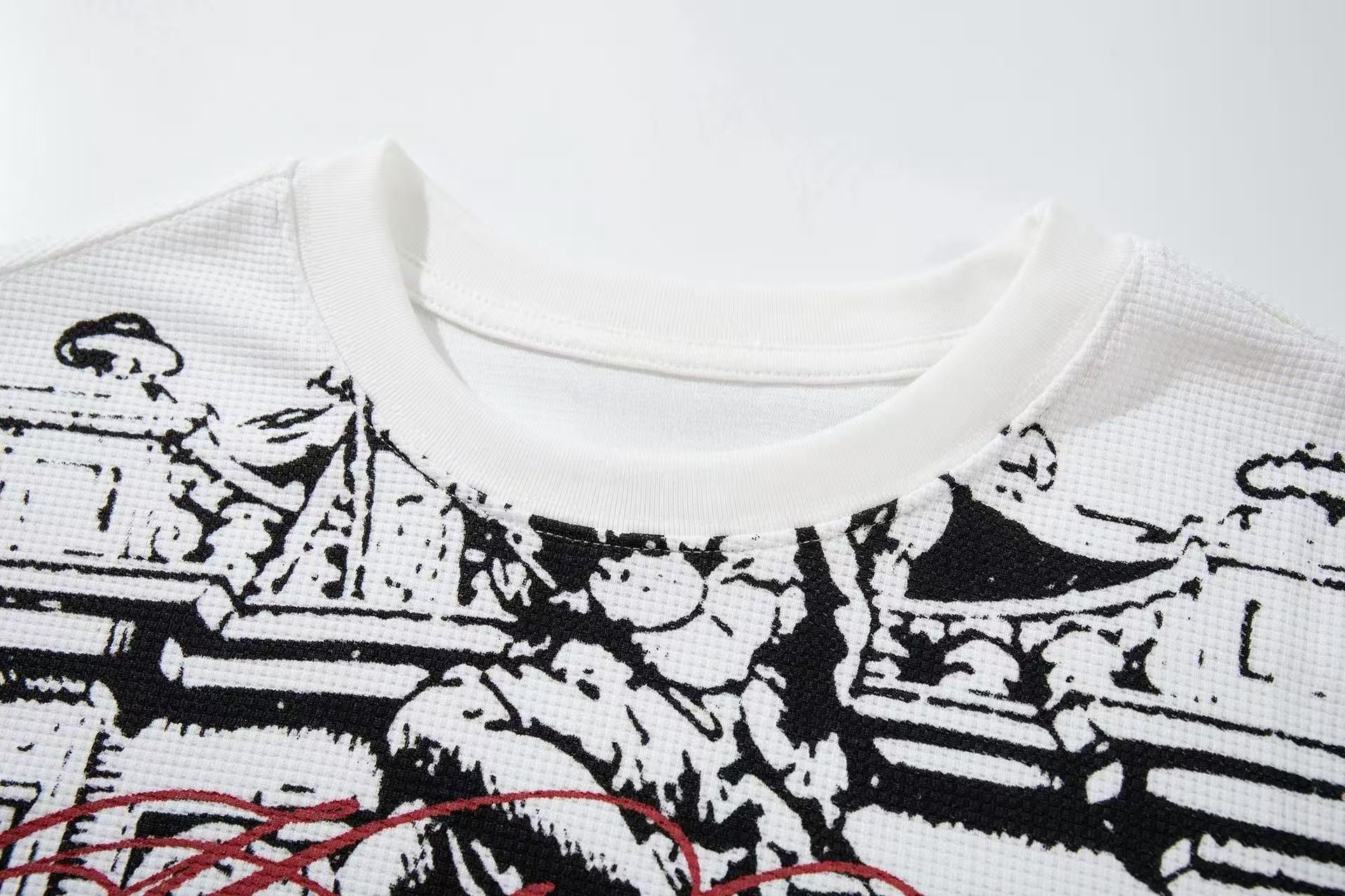 Omirad Gothic Crest Graphic Long Sleeve