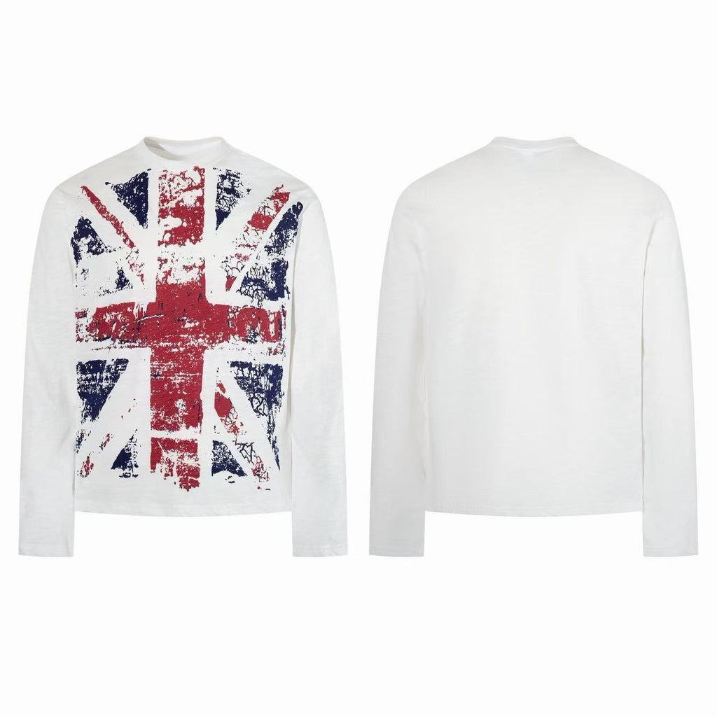 Omirad Vintage Union Jack Graphic Long Sleeve