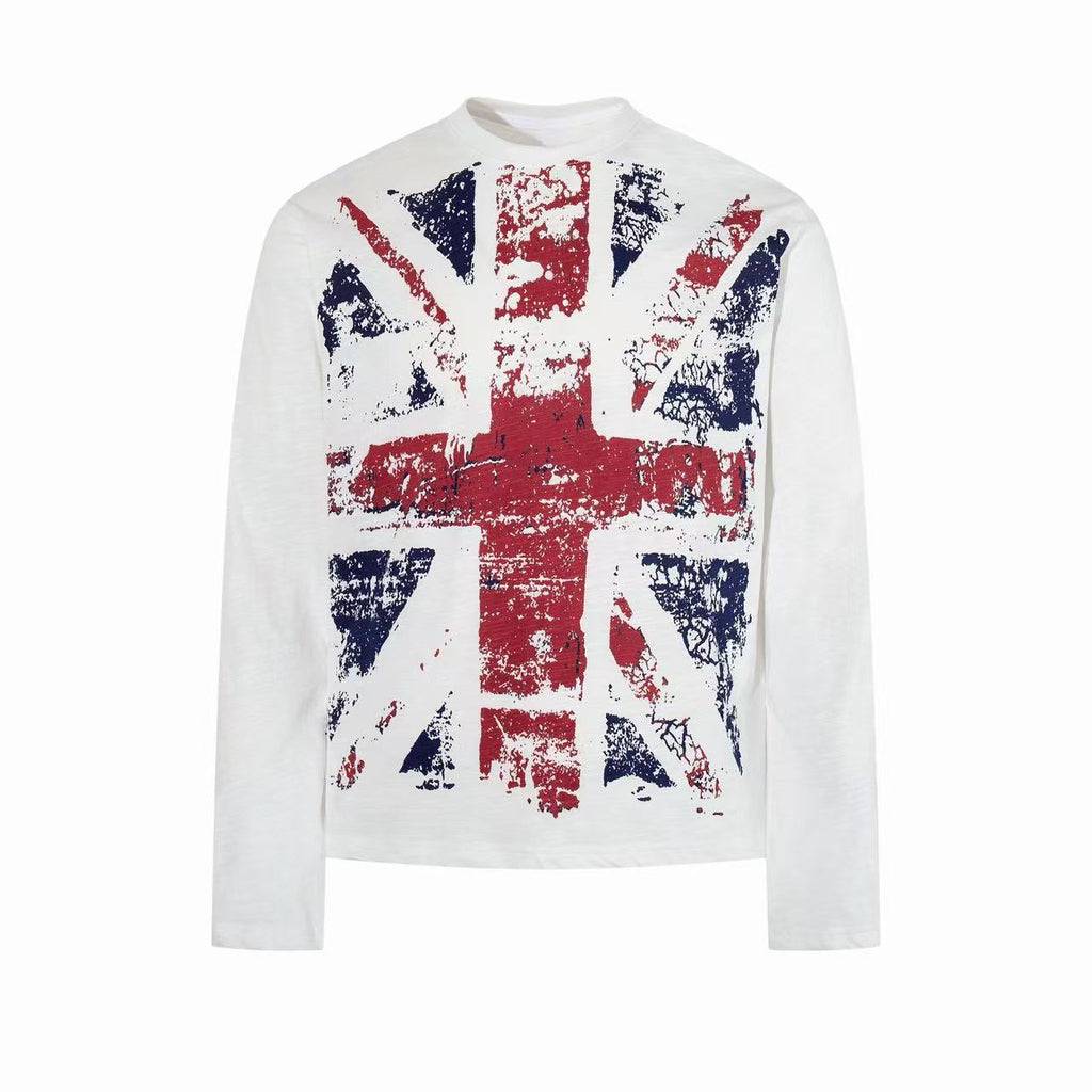 Omirad Vintage Union Jack Graphic Long Sleeve