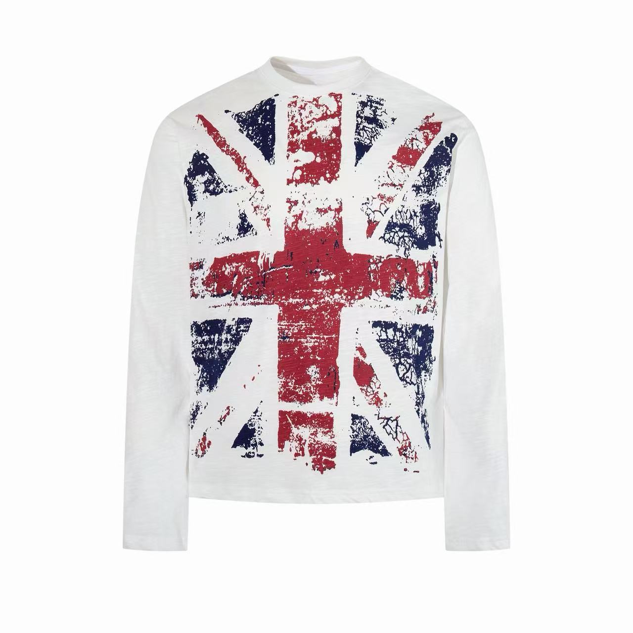 Omirad Vintage Union Jack Graphic Long Sleeve