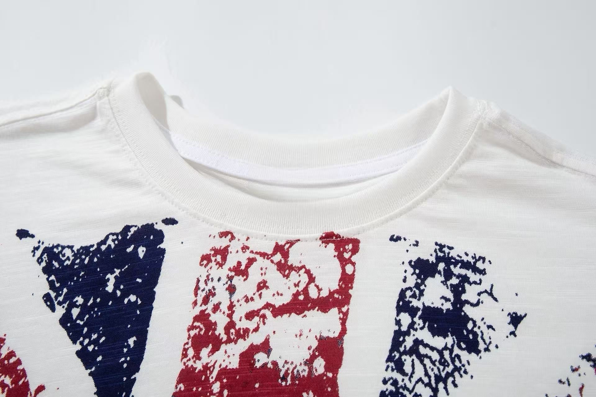 Omirad Vintage Union Jack Graphic Long Sleeve