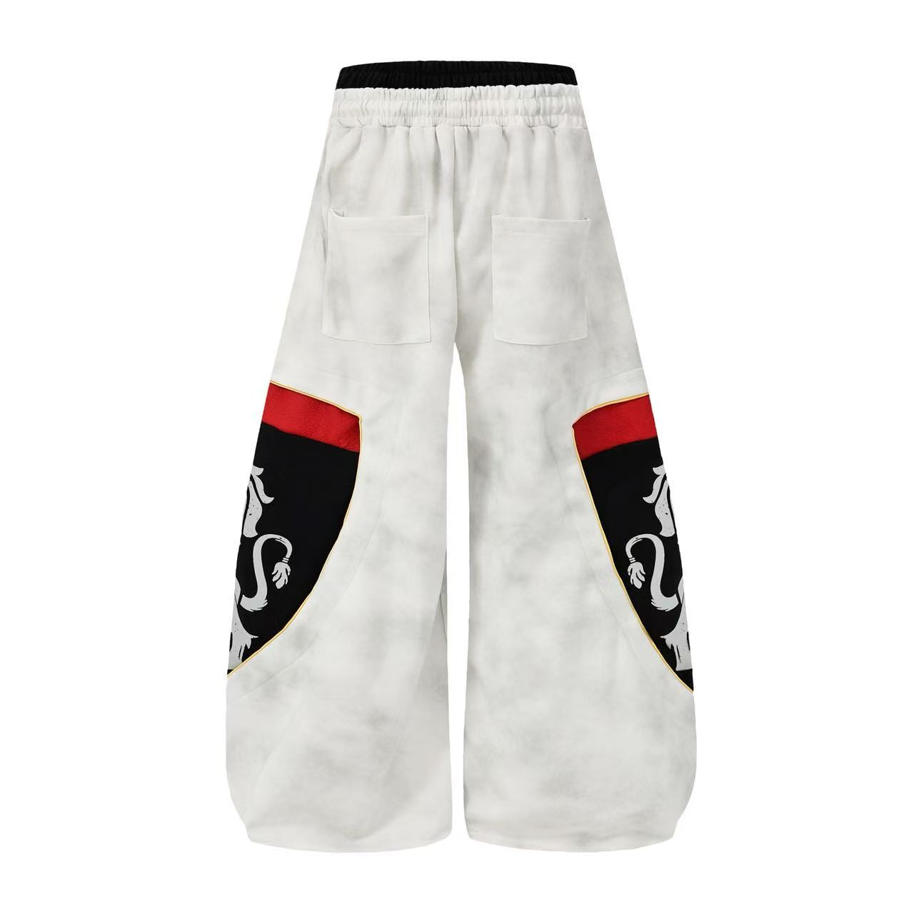 Omirad Vintage Panel Wide-Leg Sweatpants