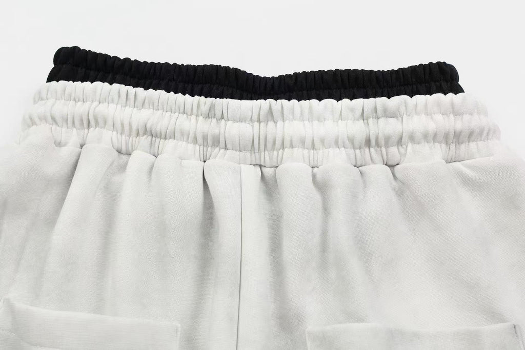 Omirad Vintage Panel Wide-Leg Sweatpants