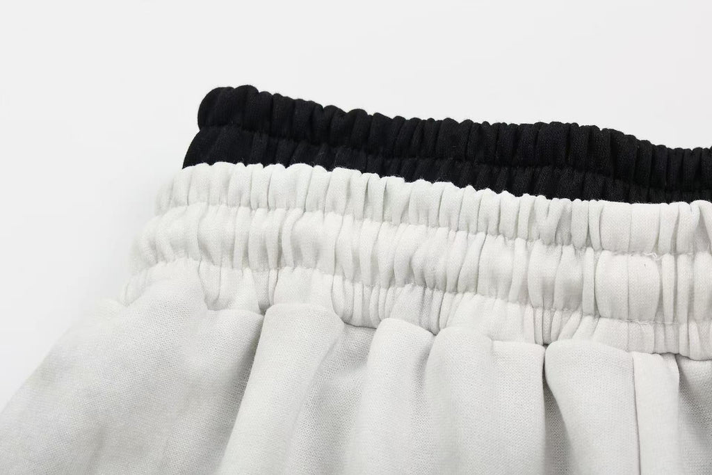Omirad Vintage Panel Wide-Leg Sweatpants