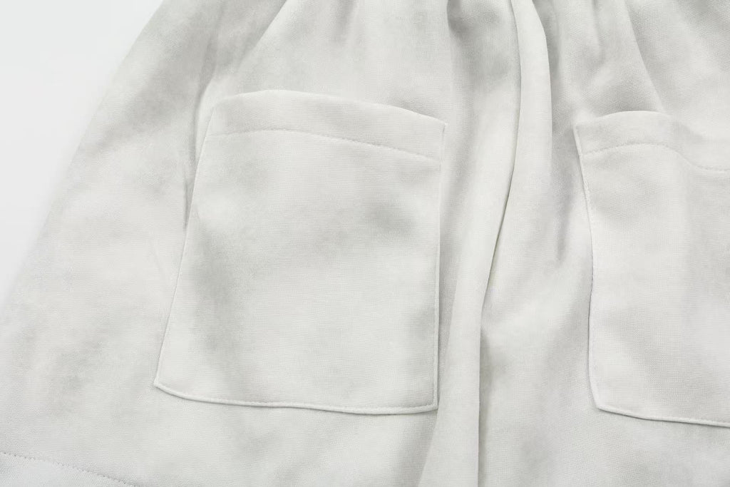 Omirad Vintage Panel Wide-Leg Sweatpants