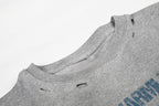 Omirad Vintage Distressed Graphic Long Sleeve T-Shirt