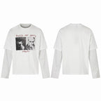 Omirad Layered Graphic Long Sleeve Tee