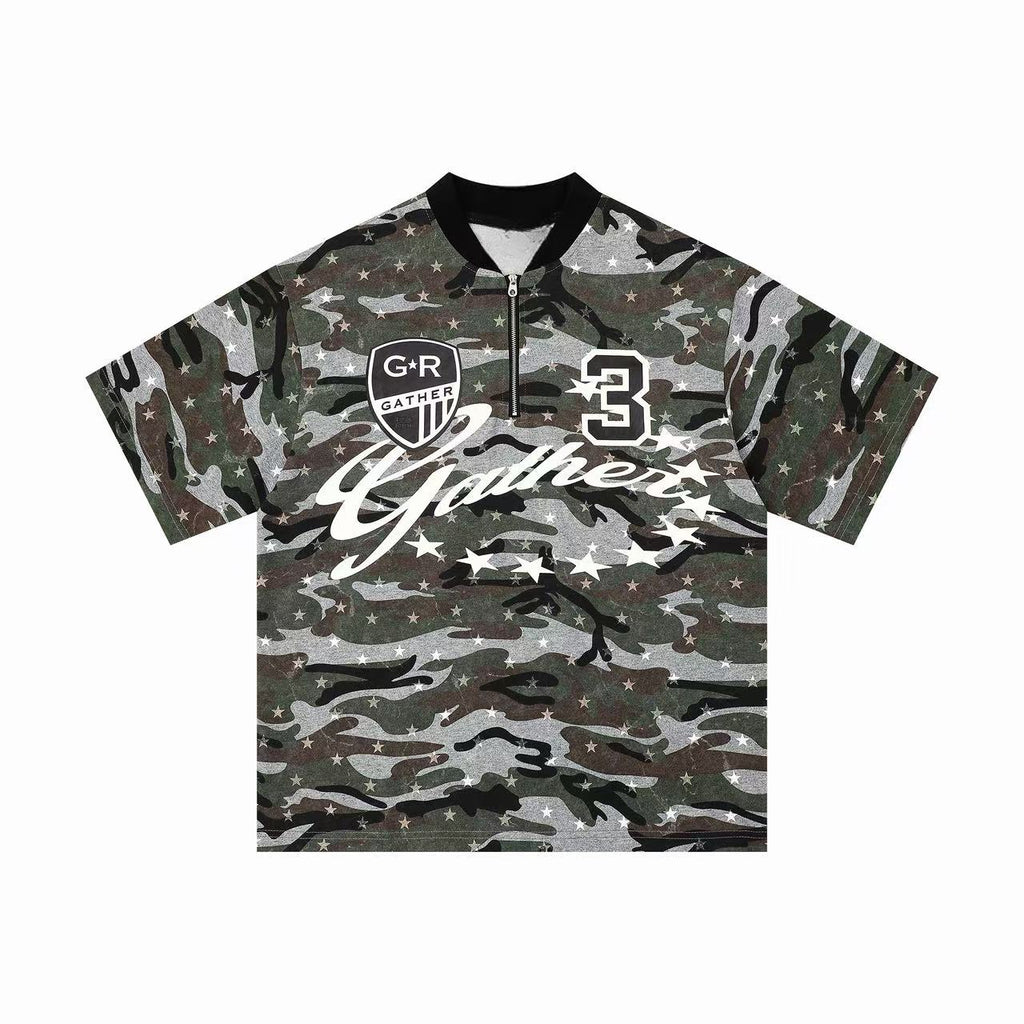 Omirad Camo Star Graphic Polo